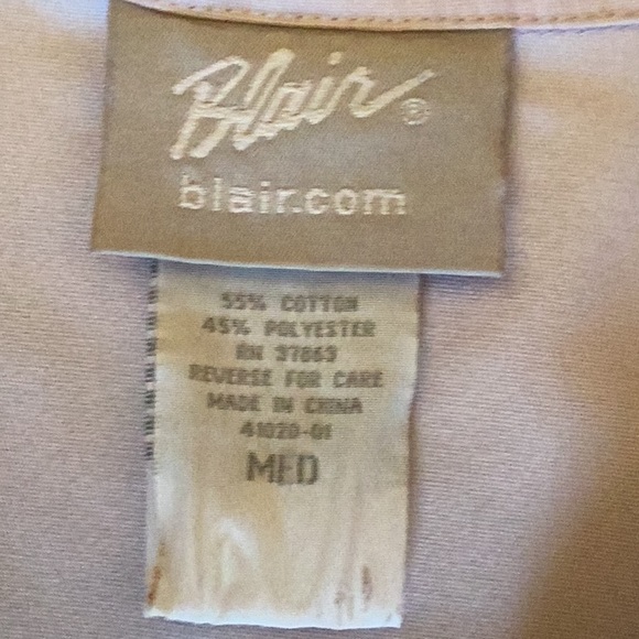 Blair unlined casual zip up jacket with 2 big front pockets size M - Picture 5 of 10